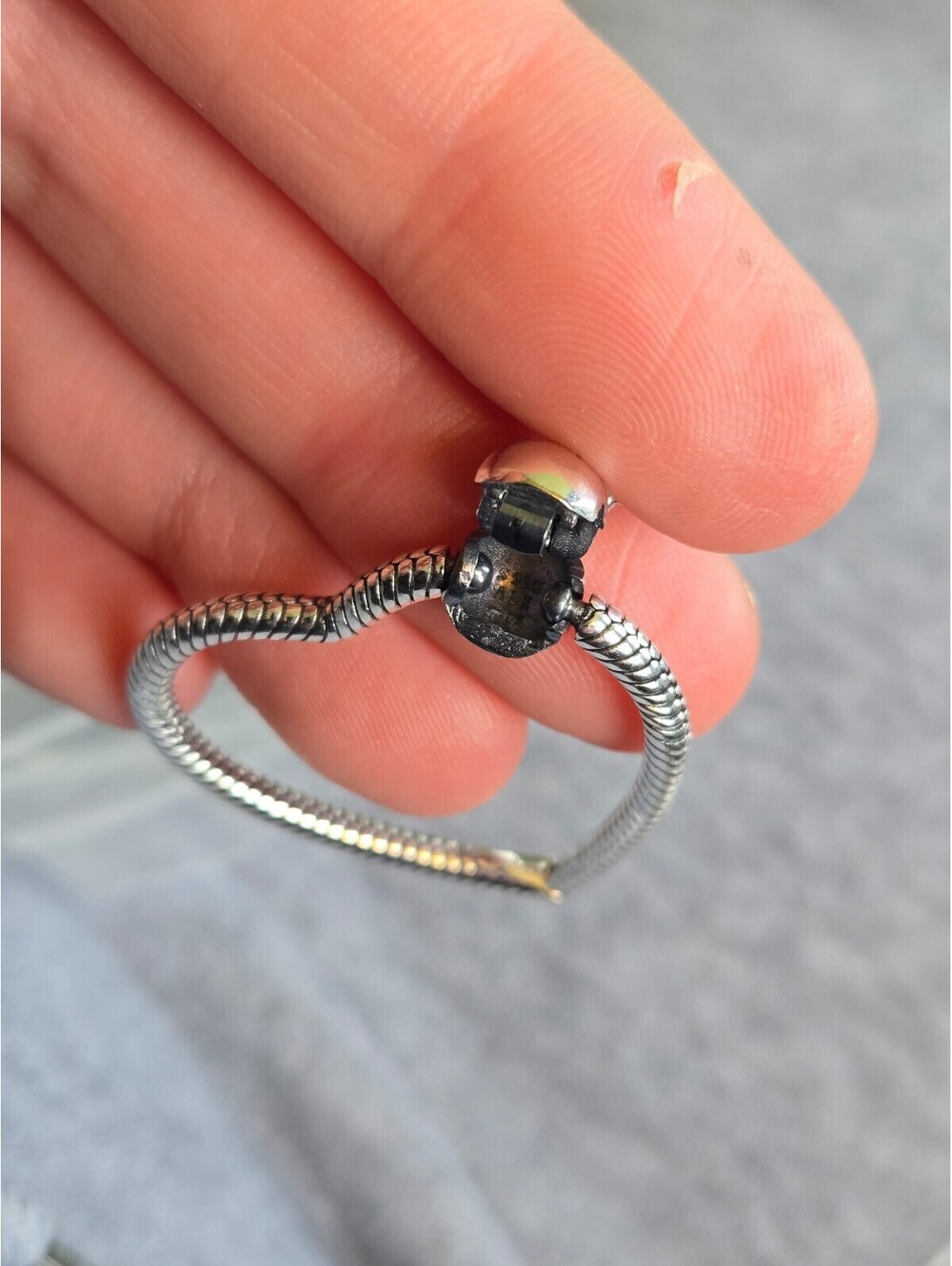 Pandora charm holder s925 ale